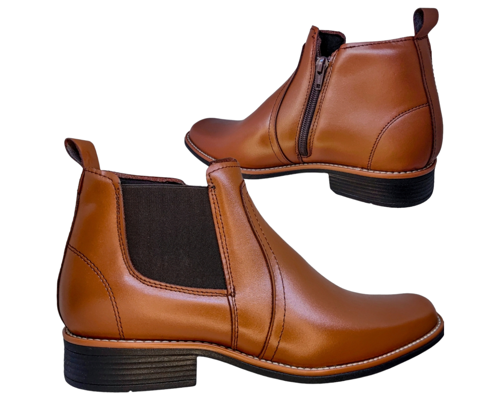 Foto 4 pulgar | Botines Enco Footwear Cafés para Hombre