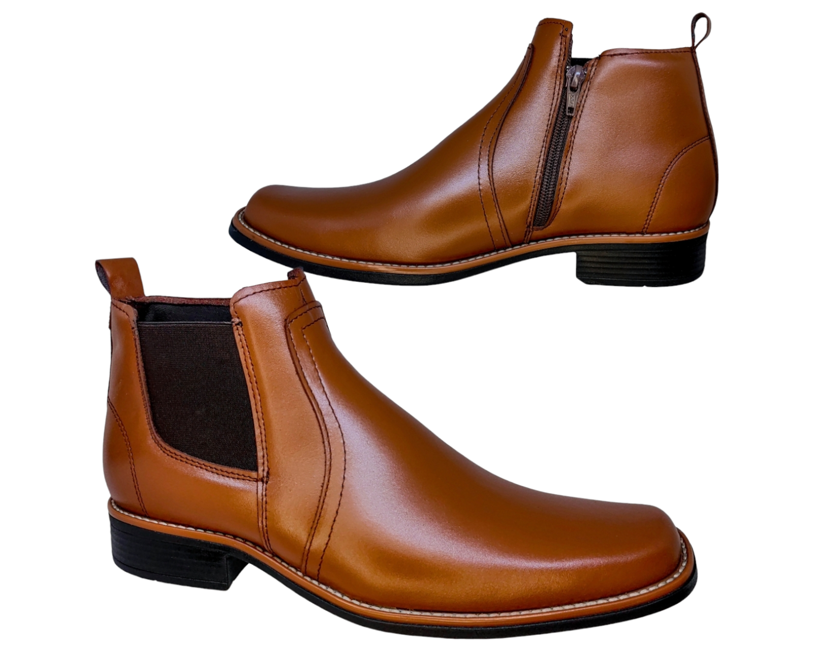 Foto 5 | Botines Enco Footwear Cafés para Hombre