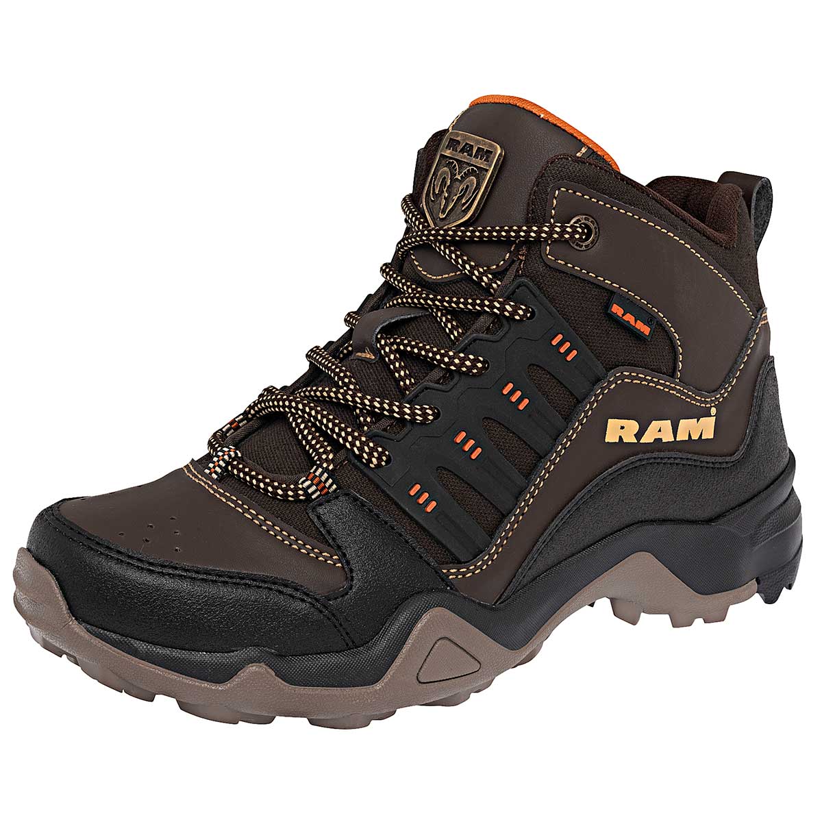 Zapato para Hacer Hiking RAM Café 104958-1 para Hombre