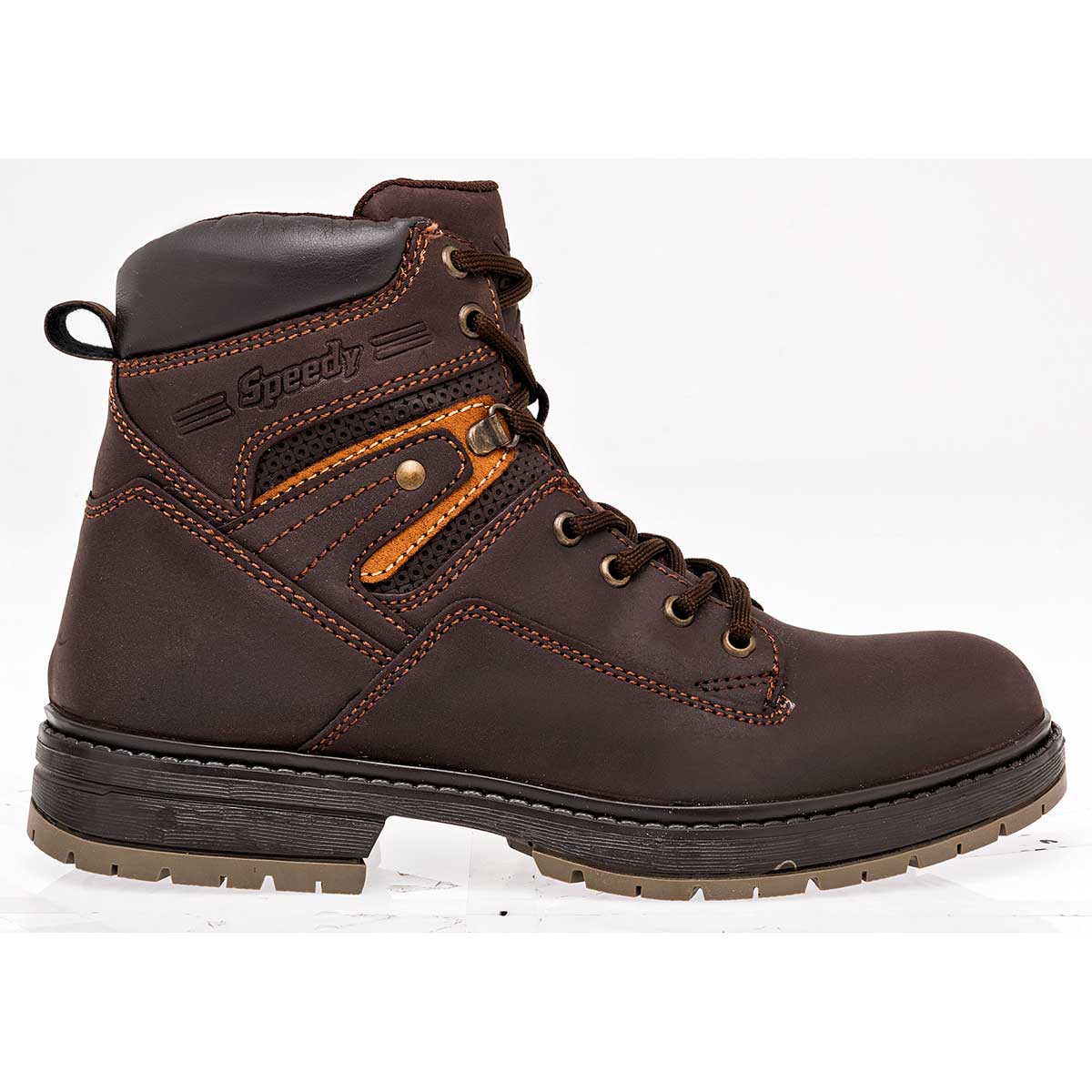 Foto 4 pulgar | Bota para Hombre Romanos Marrón 117242-1