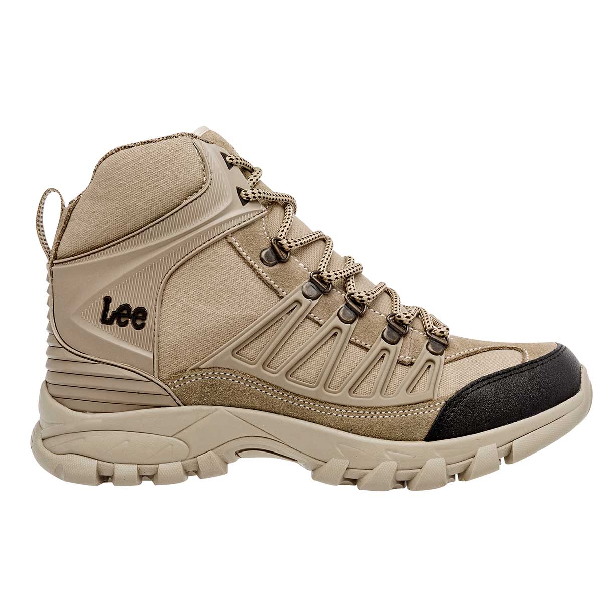 Foto 4 pulgar | Lee Zapato Para Hacer Hiking Para Hombre Beige, Código 80924-1