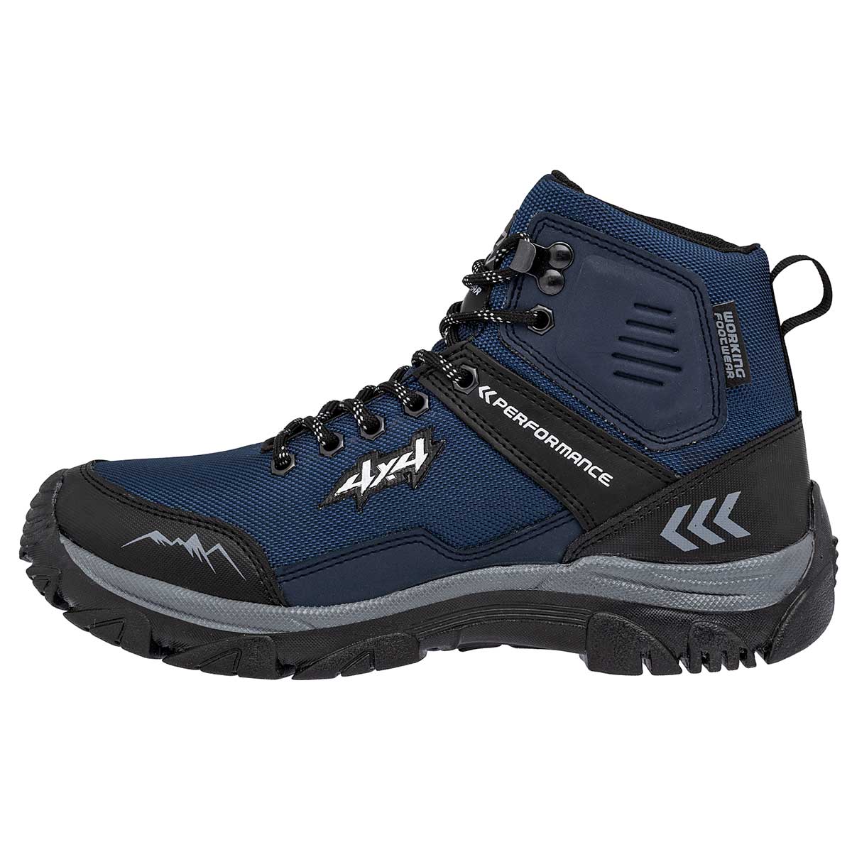 Foto 4 pulgar | Zapato 4x4 Para Hacer Hiking Marino con Negro Código 117849-1 para Hombre