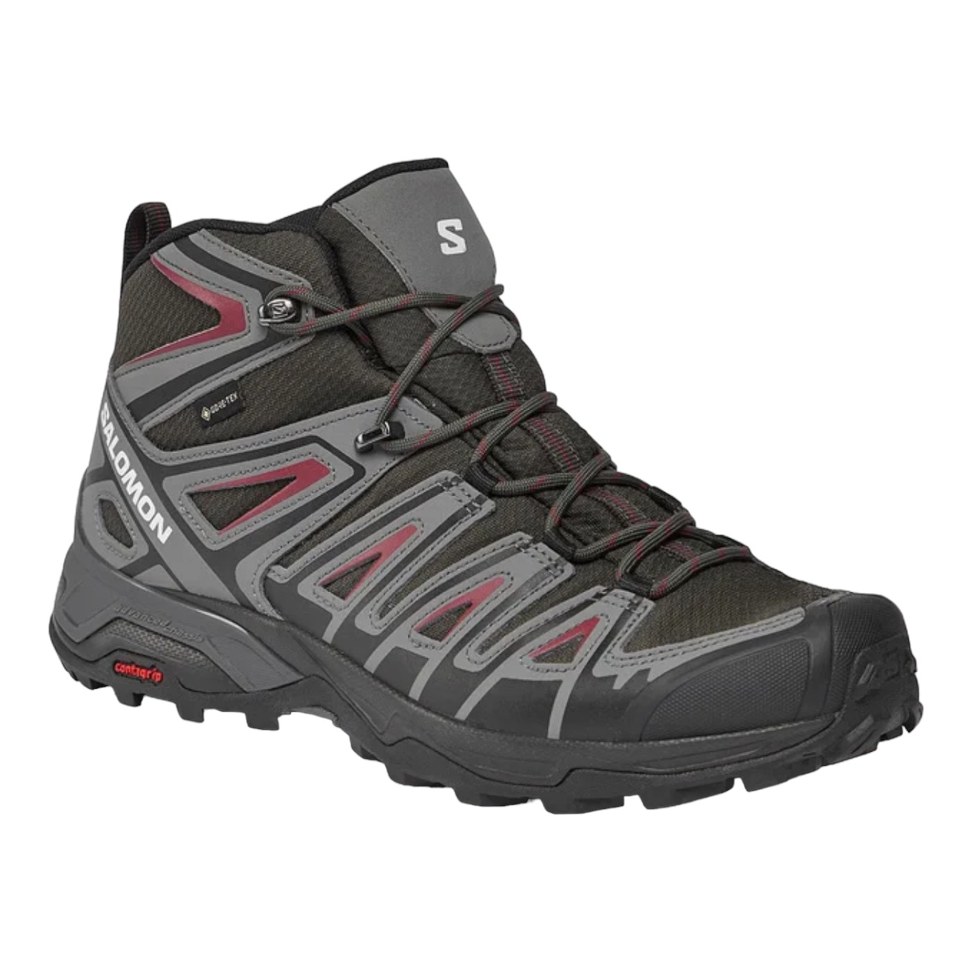 Foto 4 pulgar | Botas Salomon X Ultra Pionid Gtx Negras L47170400 para Hombre