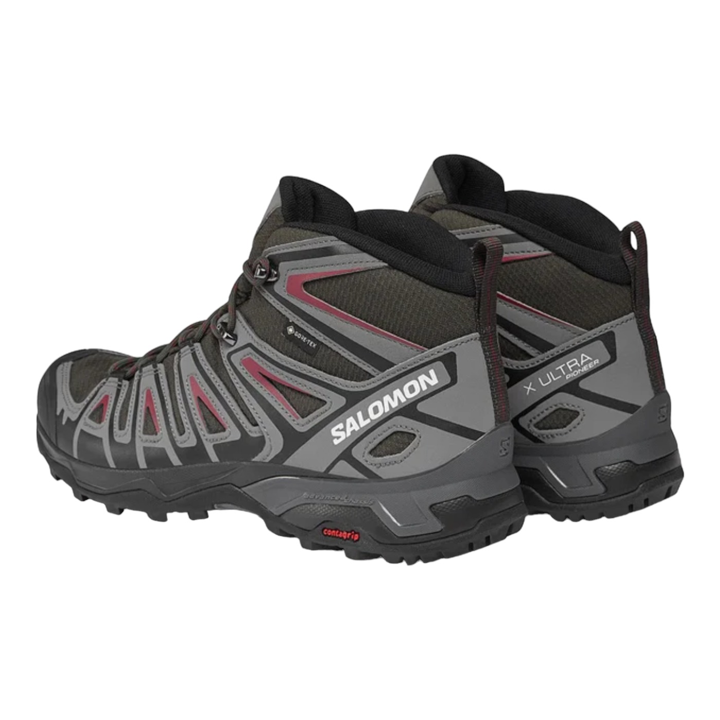 Foto 5 pulgar | Botas Salomon X Ultra Pionid Gtx Negras L47170400 para Hombre