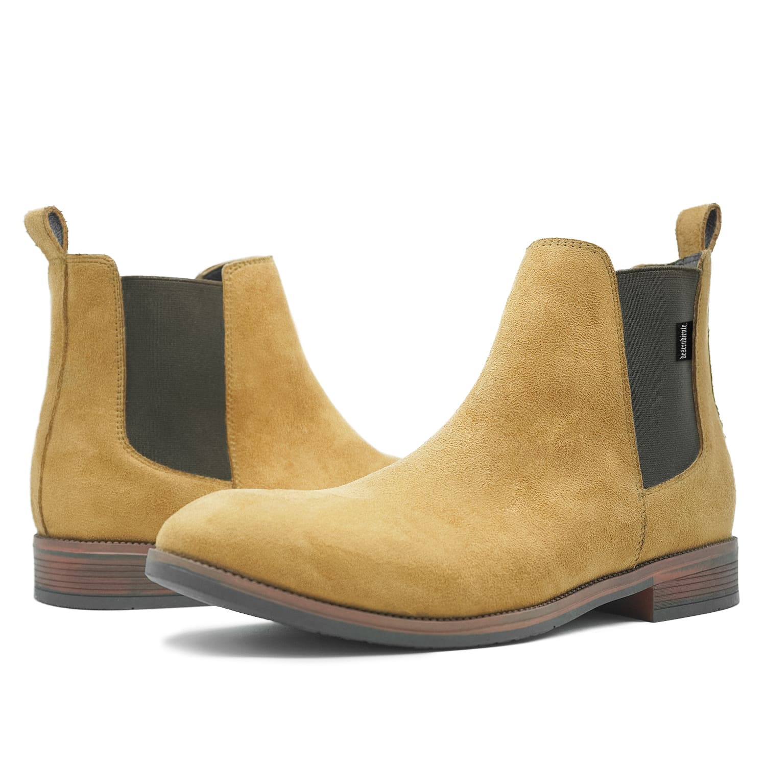 Foto 2 | Botines para Hombre Descendiente de Gamuza