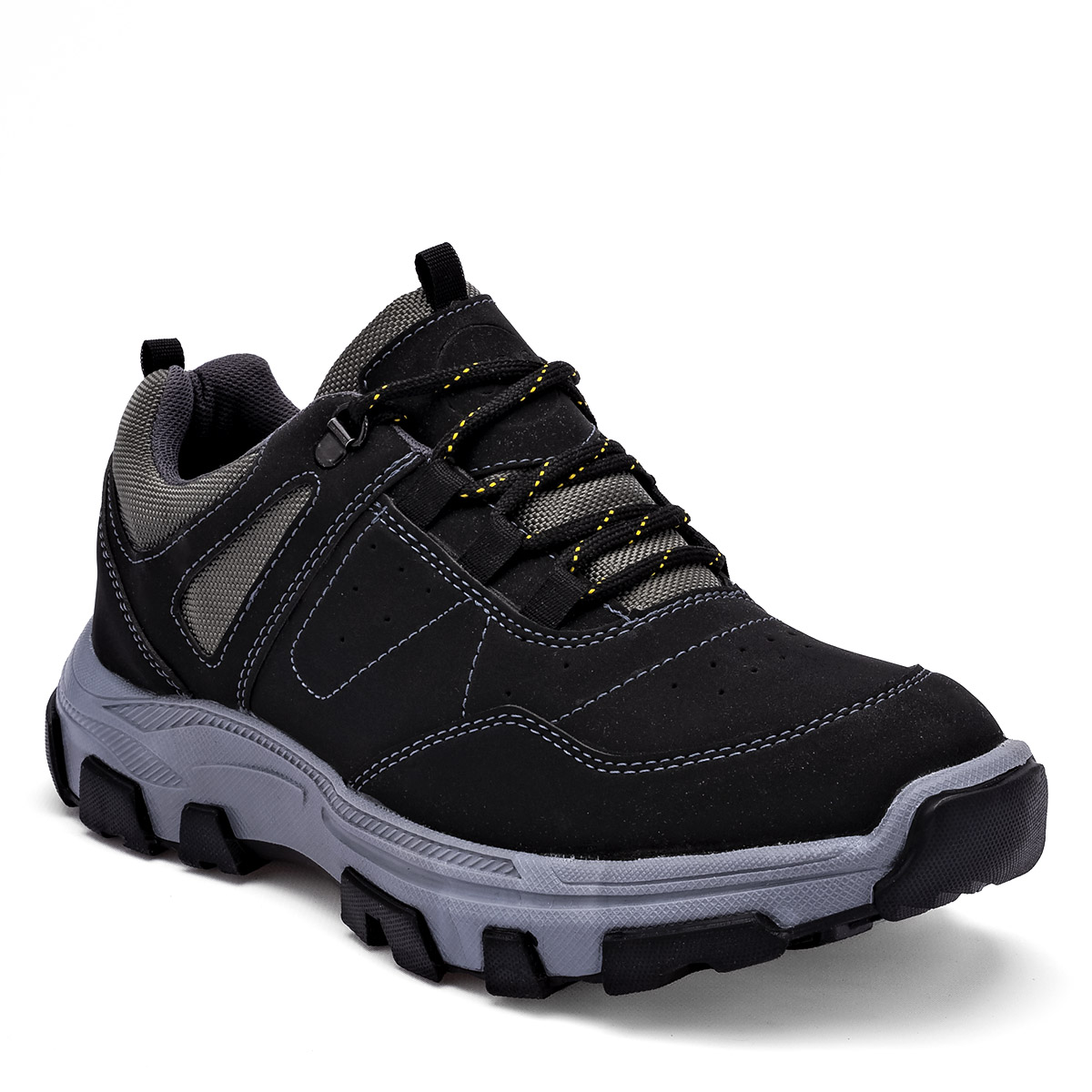 Foto 1 | Zapato de Hiking Ocre 109189-1 Negros para Hombre