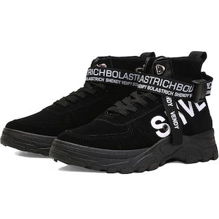 Foto 1 | Botines Shendy Vendy Negros para Hombre