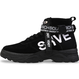 Foto 3 | Botines Shendy Vendy Negros para Hombre