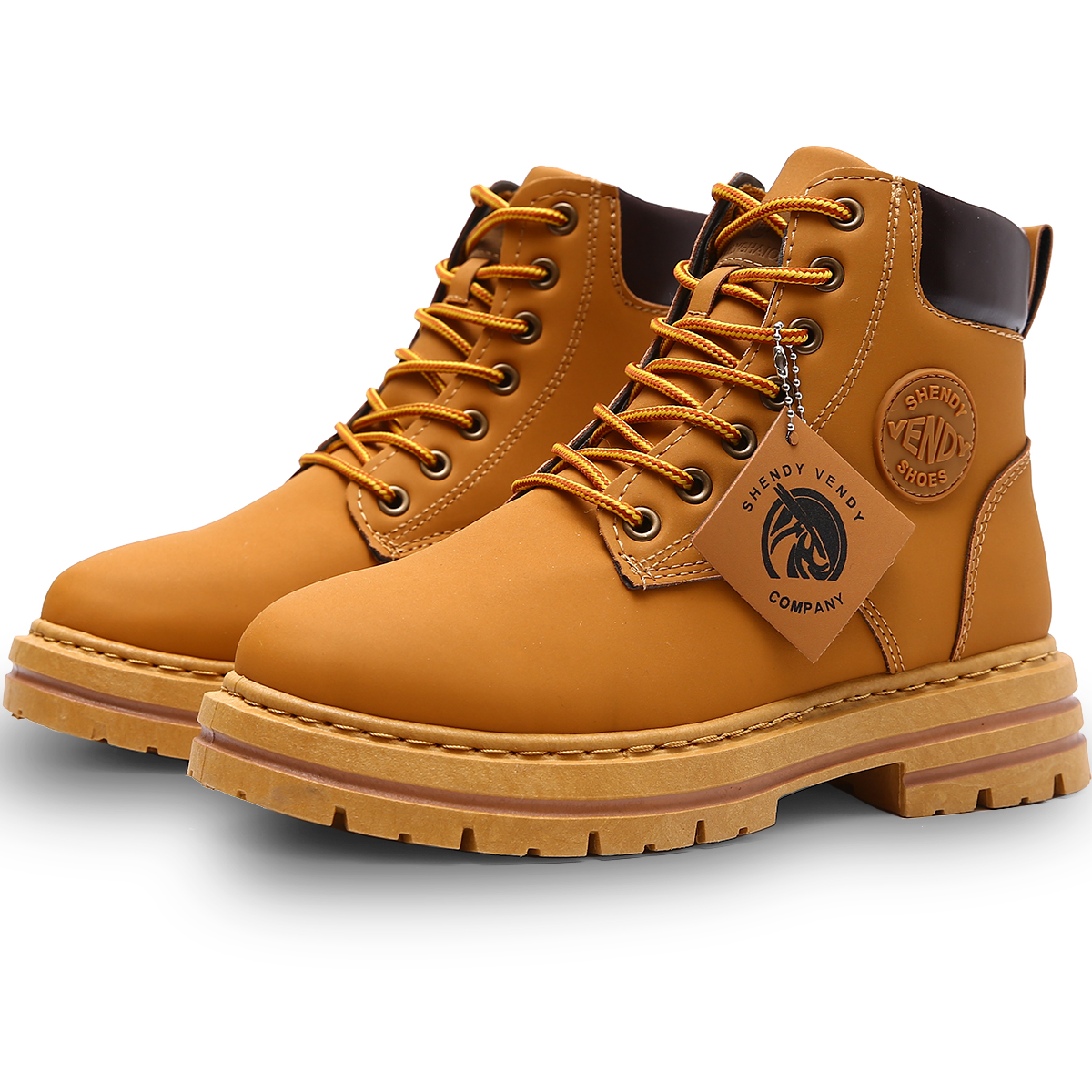 Foto 1 | Botines Shendy Vendy Cafés para Hombre