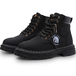Foto 1 | Botines Shendy Vendy Negros para Hombre