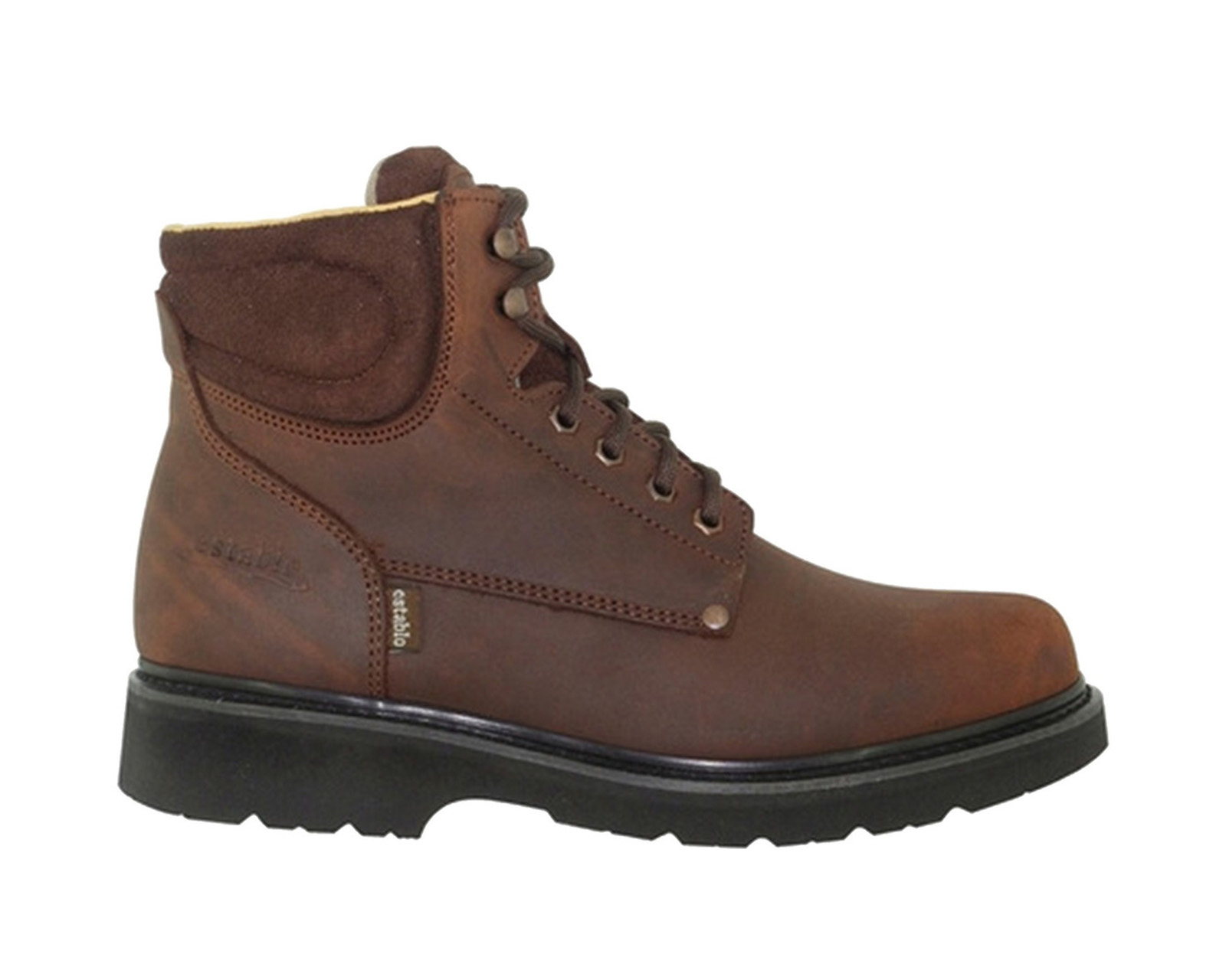 Bota Industrial  de Piel Establo 506