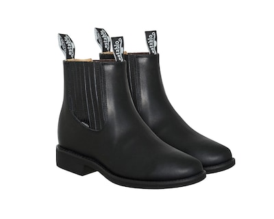 Foto 3 | Botas de Piel Establo 555 Negras