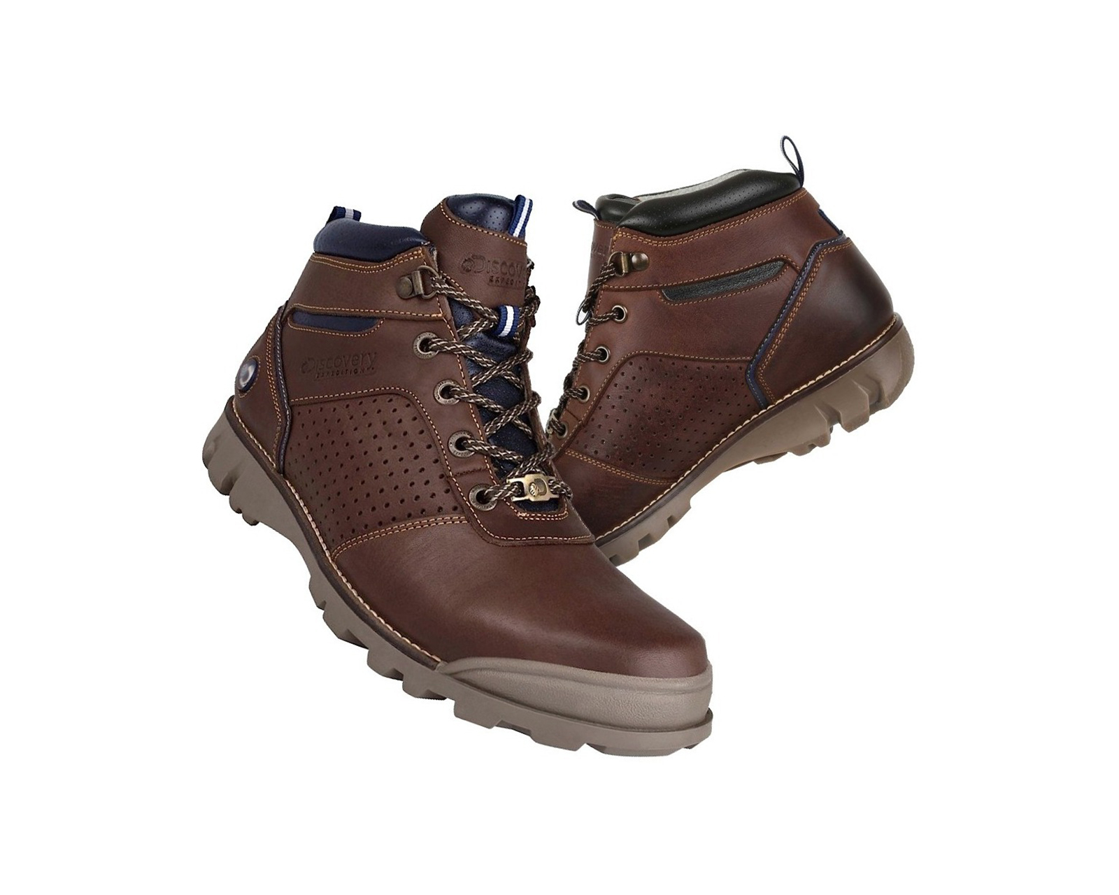 Foto 4 pulgar | Botas Outdoor Discovery Expedition Marrones para Hombre