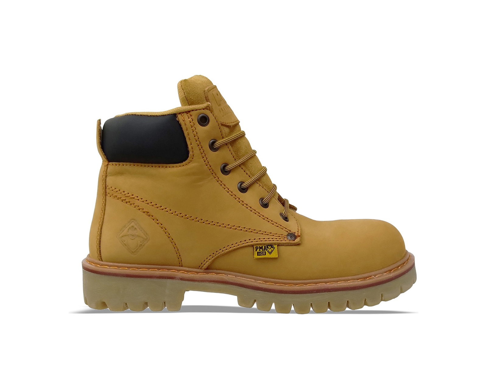 Bota De Trabajo Industrial Pma 136 Sin Casco Buck Miel