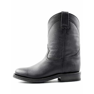 Foto 1 | Bota de Piel Siete Leguas Negra para Hombre