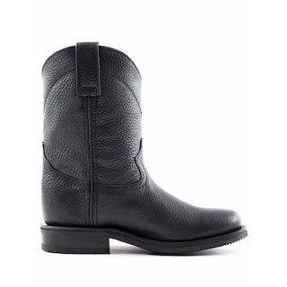 Foto 4 | Bota de Piel Siete Leguas Negra para Hombre