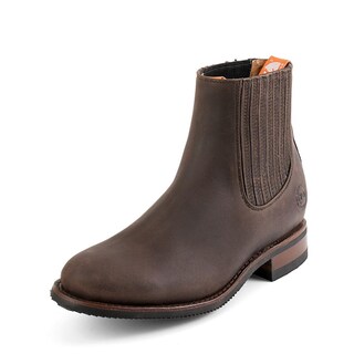 Foto 3 | Botines Siete Leguas Cafés para Hombre