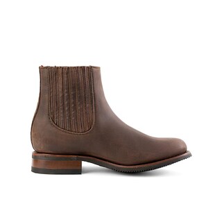 Foto 6 | Botines Siete Leguas Cafés para Hombre