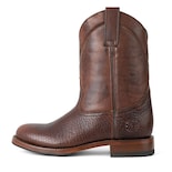 Botas Roper De Piel De Bisonte Siete Leguas Con Suela Antiderrapante Para Hombre Chocolate