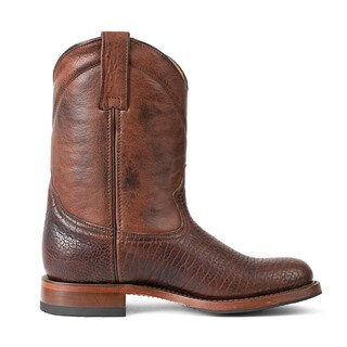Foto 6 | Botas Roper De Piel De Bisonte Siete Leguas Con Suela Antiderrapante Para Hombre Chocolate
