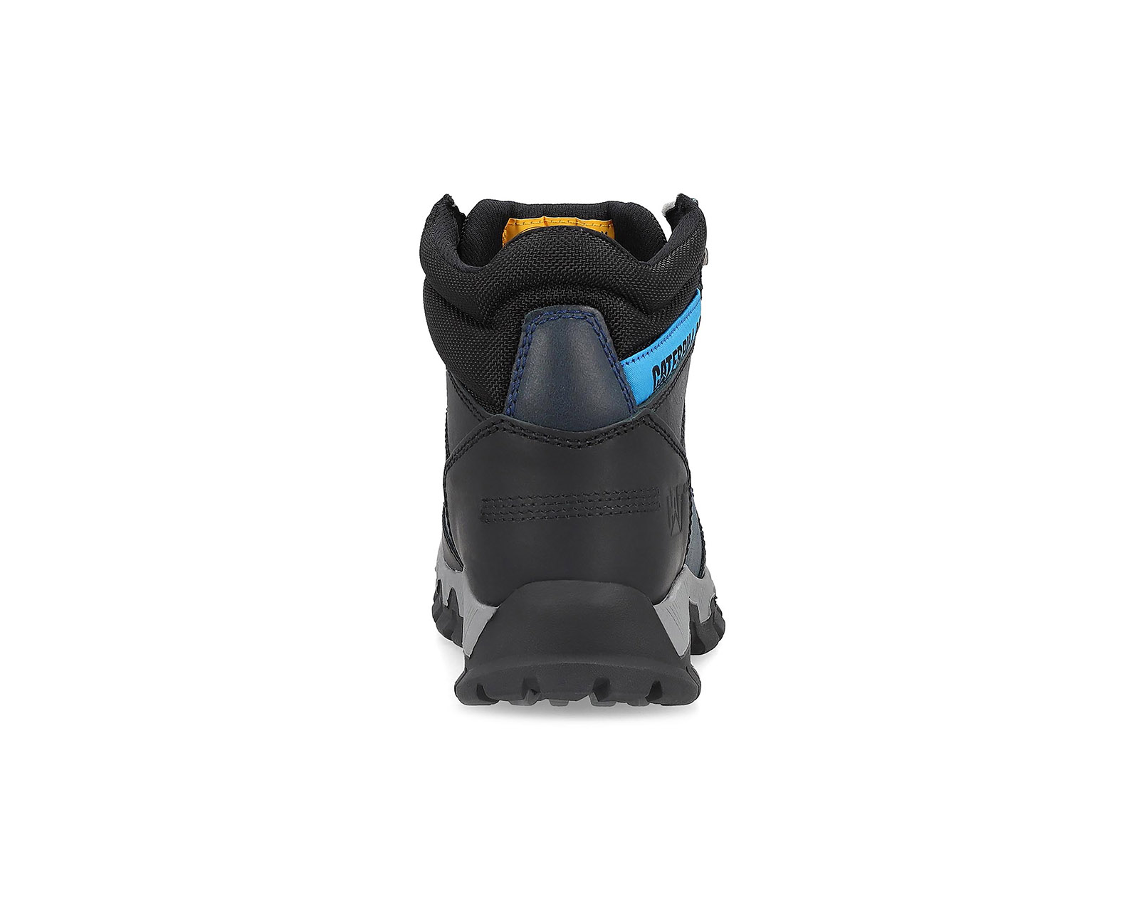 Foto 4 pulgar | Botas Caterpillar Azul Piel para Hombre