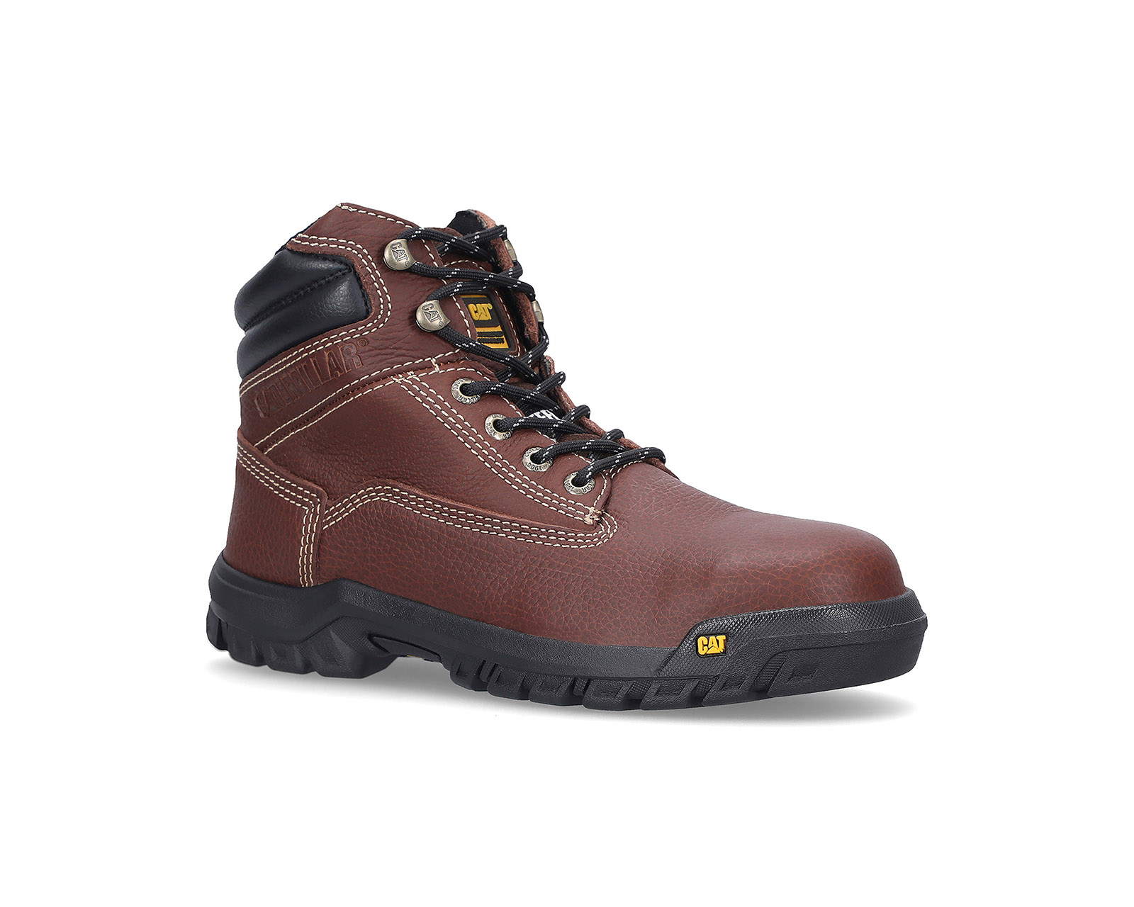 Foto 2 pulgar | Botas Caterpillar Cafés para Hombre