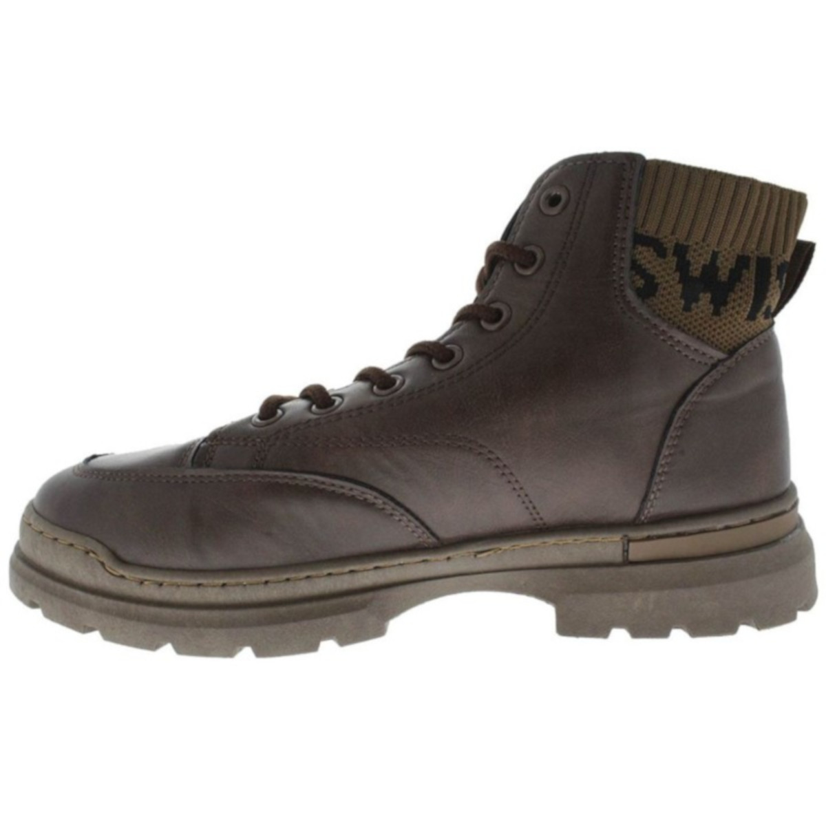 Foto 2 | Botas Casual para Hombre Swiss Navy Café