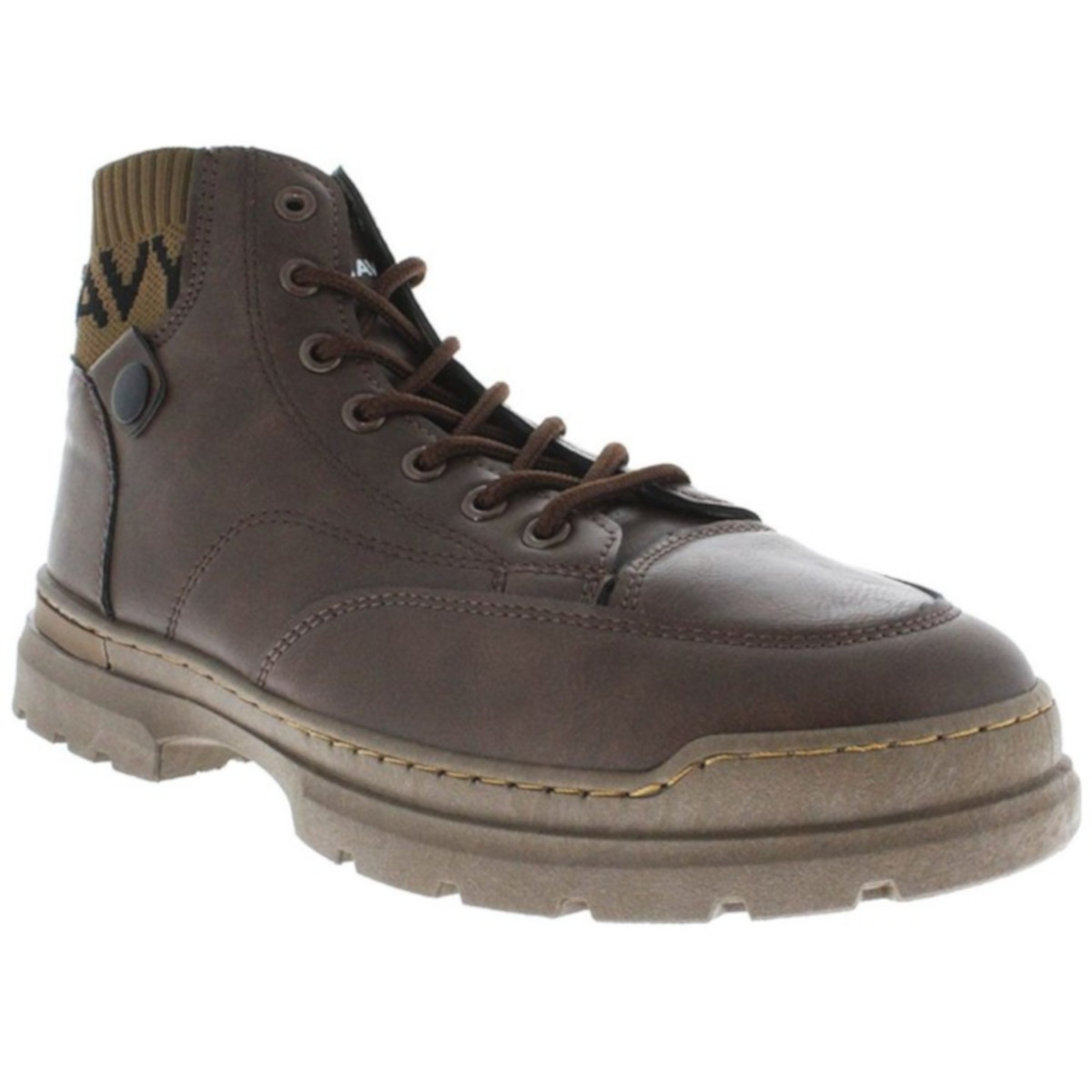 Foto 3 | Botas Casual para Hombre Swiss Navy Café