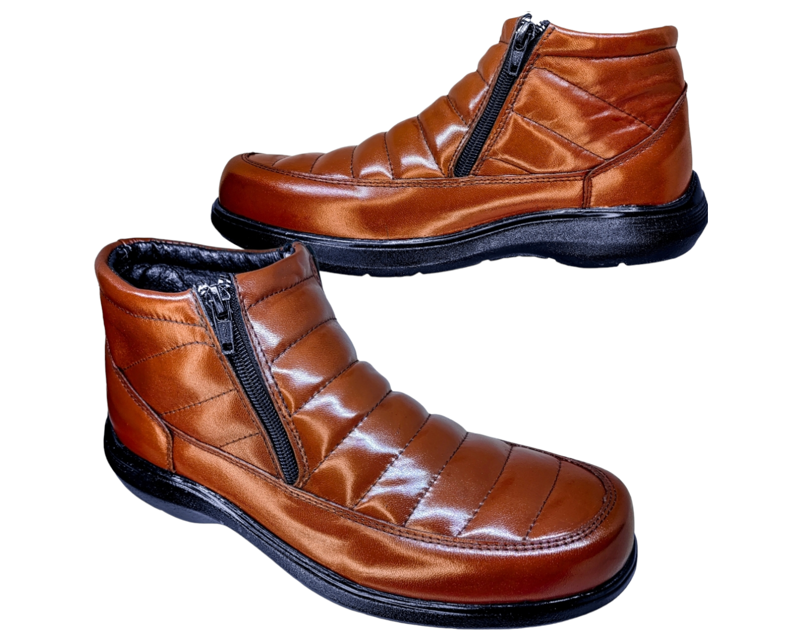 Foto 3 pulgar | Botines Enco Footwear de Piel para Hombre