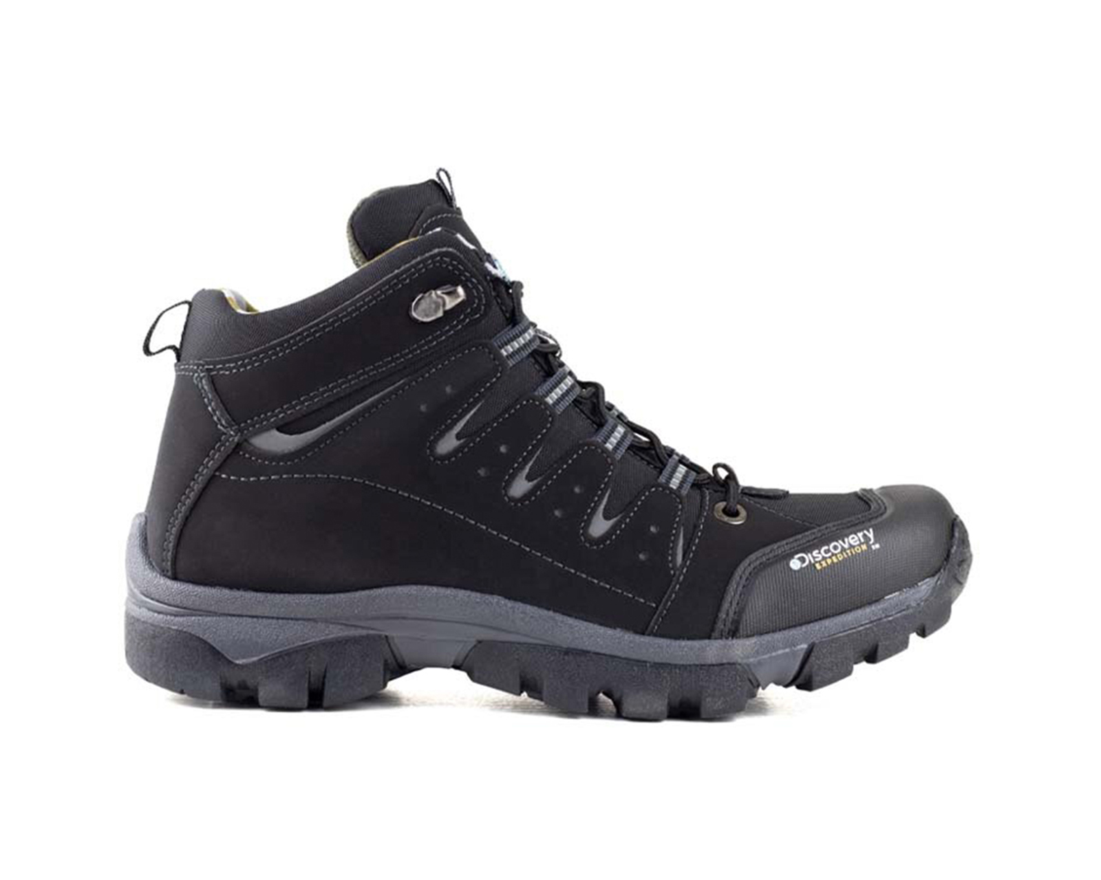 Foto 2 pulgar | Bota Hiking Discovery Expedition Blackwood 1952 Hombre Color Negro.