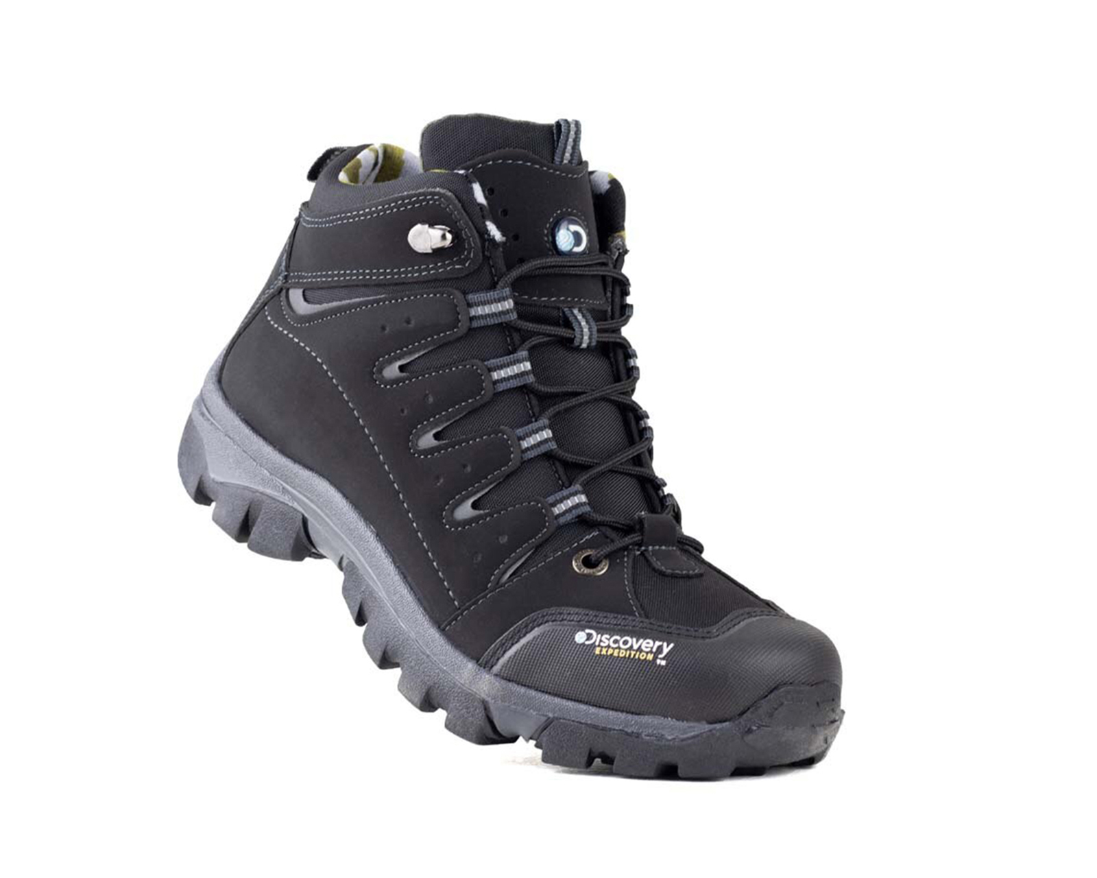 Foto 3 pulgar | Bota Hiking Discovery Expedition Blackwood 1952 Hombre Color Negro.