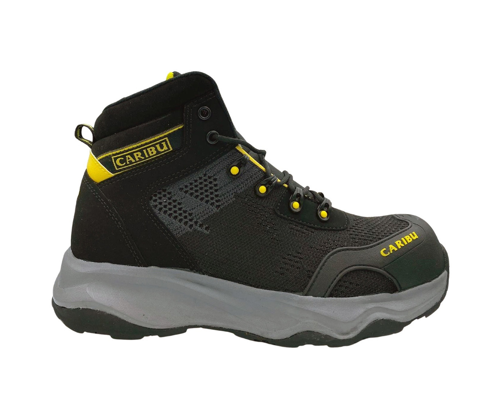 Bota De Seguridad Caribu 952 Industrial Con Casco