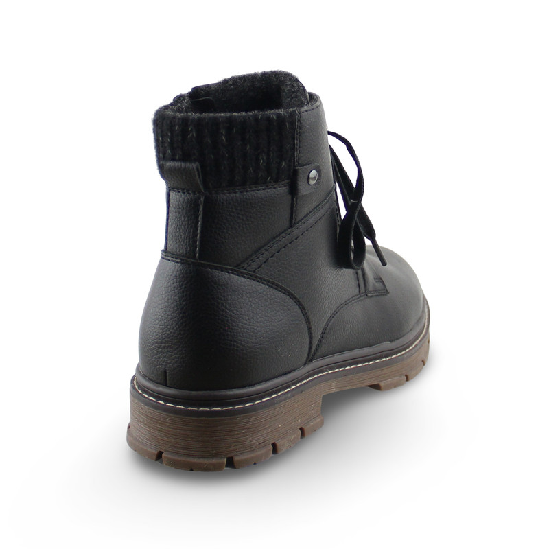 Foto 4 pulgar | Botin Para Hombre Lob Footwear Pu Negro 57704538