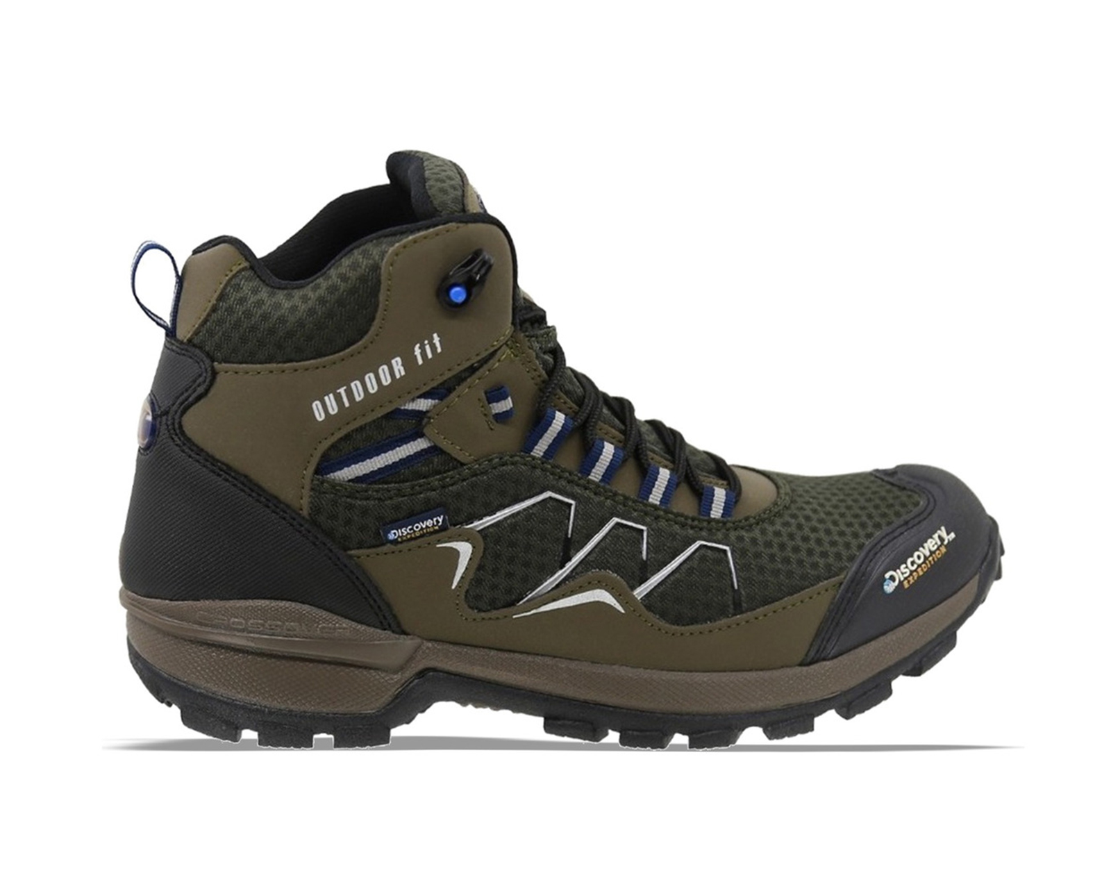 Foto 2 pulgar | Botas Hiking Outdoor Caballero Discovery Expedition 2320 Color Verde
