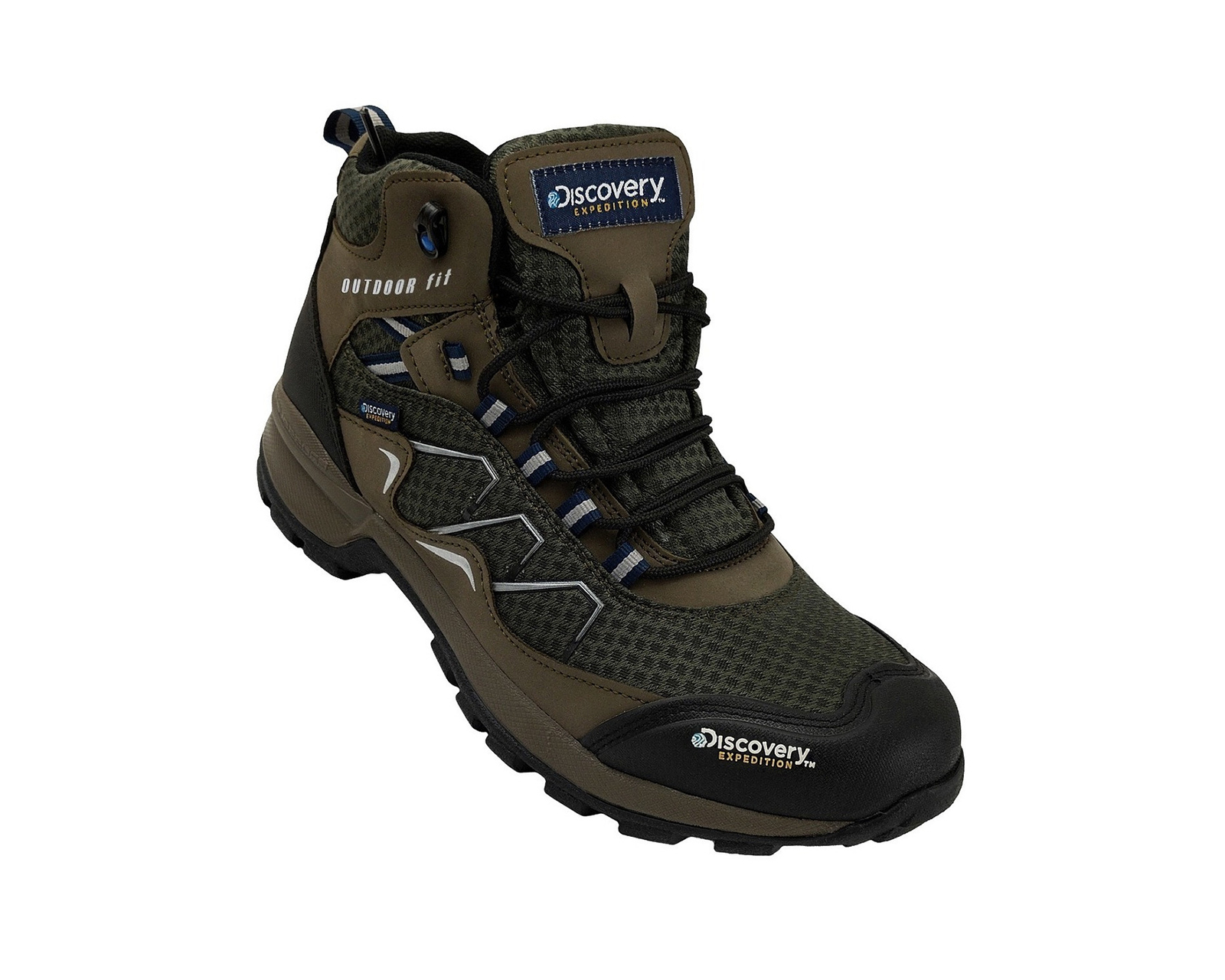 Foto 3 pulgar | Botas Hiking Outdoor Caballero Discovery Expedition 2320 Color Verde