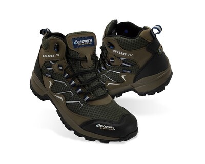 Foto 3 | Botas Hiking Outdoor Caballero Discovery Expedition 2320 Color Verde