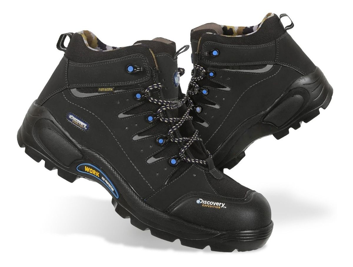 Foto 4 | Bota Industrial Discovery Expedition Blackwood 1955 Negro Caballero.