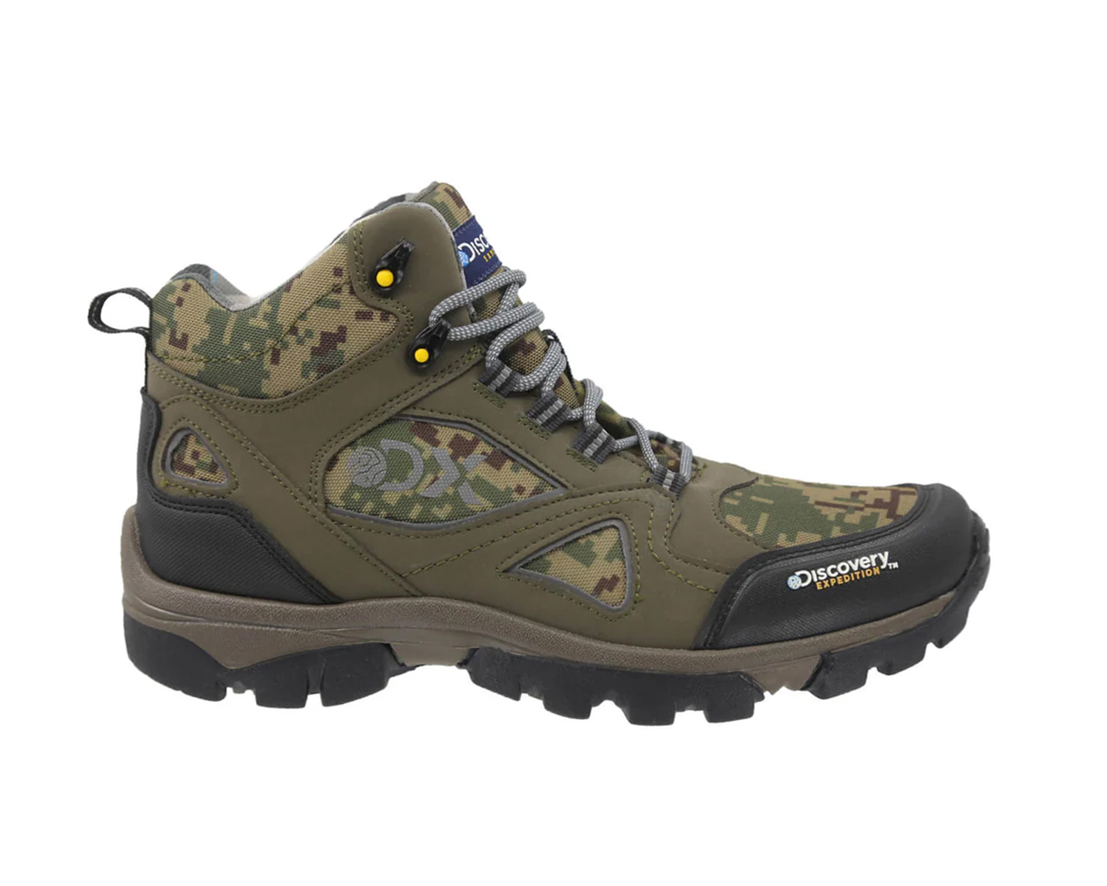 Bota Hiking Discovery Expedition Blackwood 01956 Verde Militar Caballero.