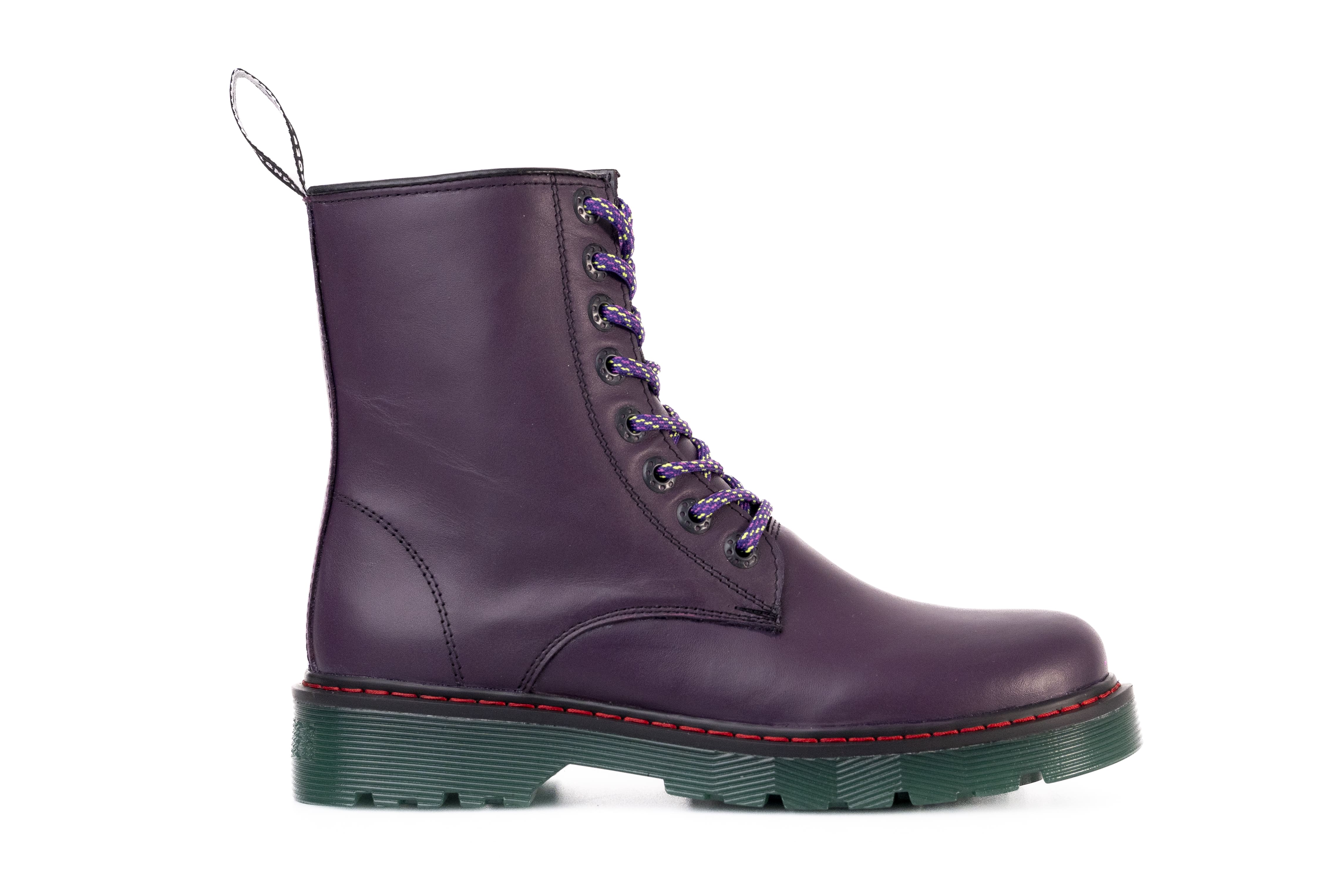 Botas Offlander Joker Violeta Piel Genuina