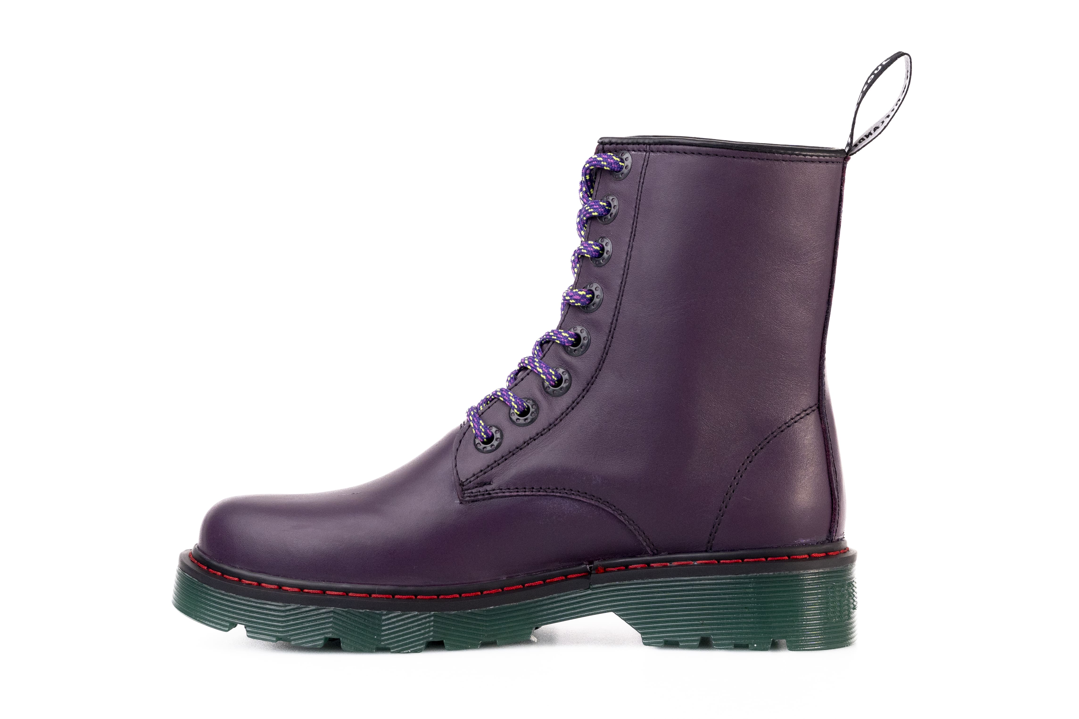 Foto 5 pulgar | Botas Offlander Joker Violeta Piel Genuina