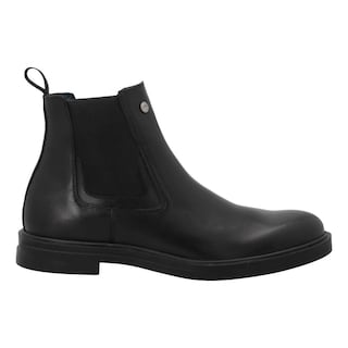 Foto 2 | Botas Destroyer 6015 Negro Para Hombre En Piel Botines Casuales Comodos