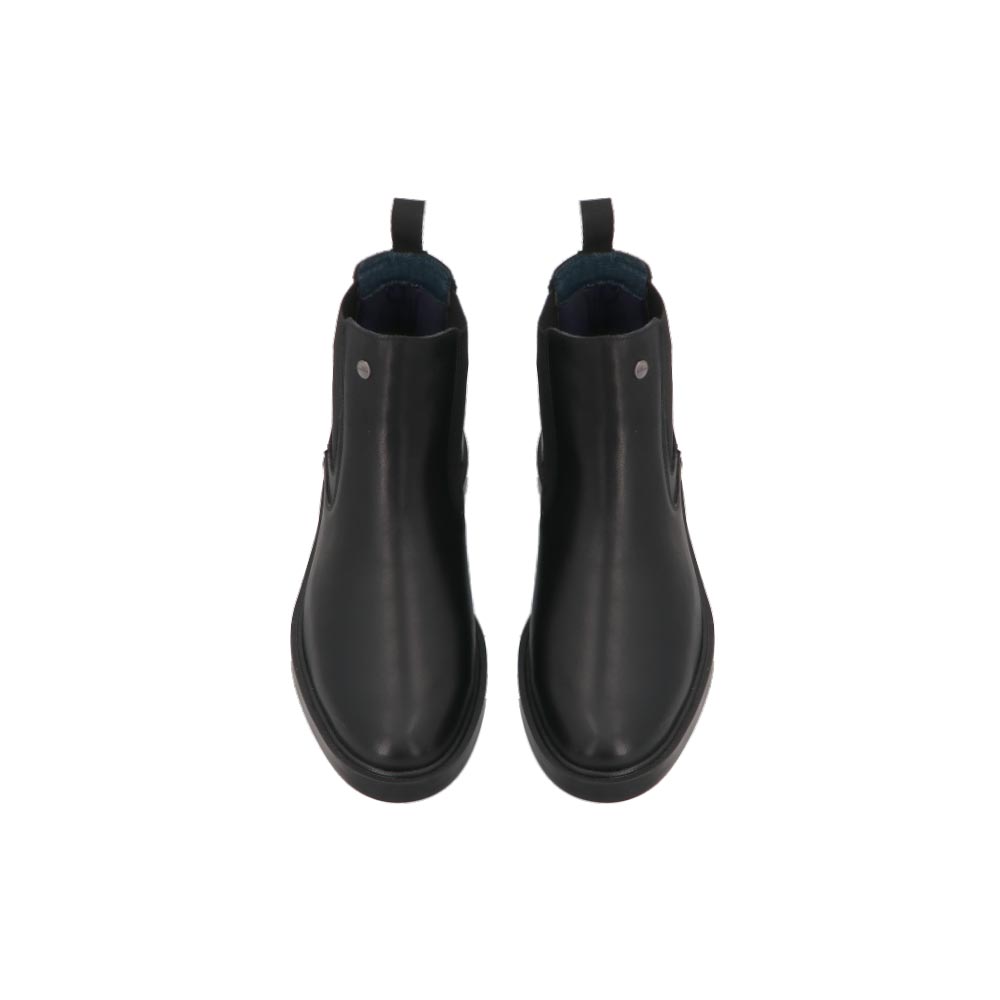 Foto 6 | Botas Destroyer 6015 Negro Para Hombre En Piel Botines Casuales Comodos