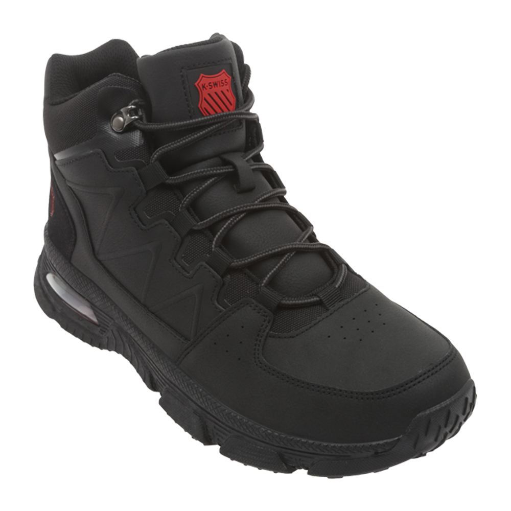 Bota K-swiss Sadik Para Hombre Color Negro