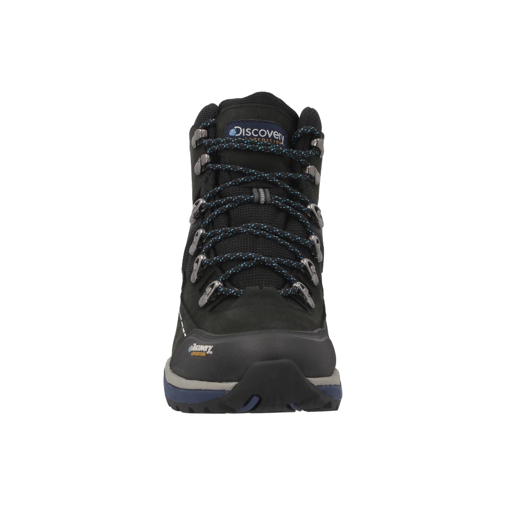 Foto 5 | Bota Discovery 2314 Negro Original Para Hombre En Piel Senderismo Caballero