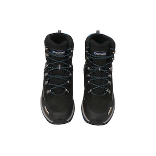 Foto 6 | Bota Discovery 2314 Negro Original Para Hombre En Piel Senderismo Caballero