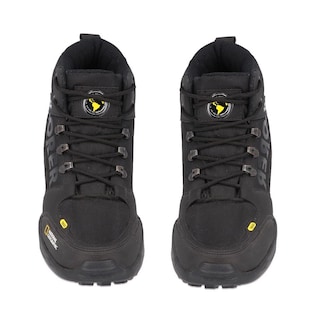 Foto 4 | Botas Hombre National Geographic Sintetico Durabilidad Resistente Suela Ranuras Exterior Comodo Geog Negro