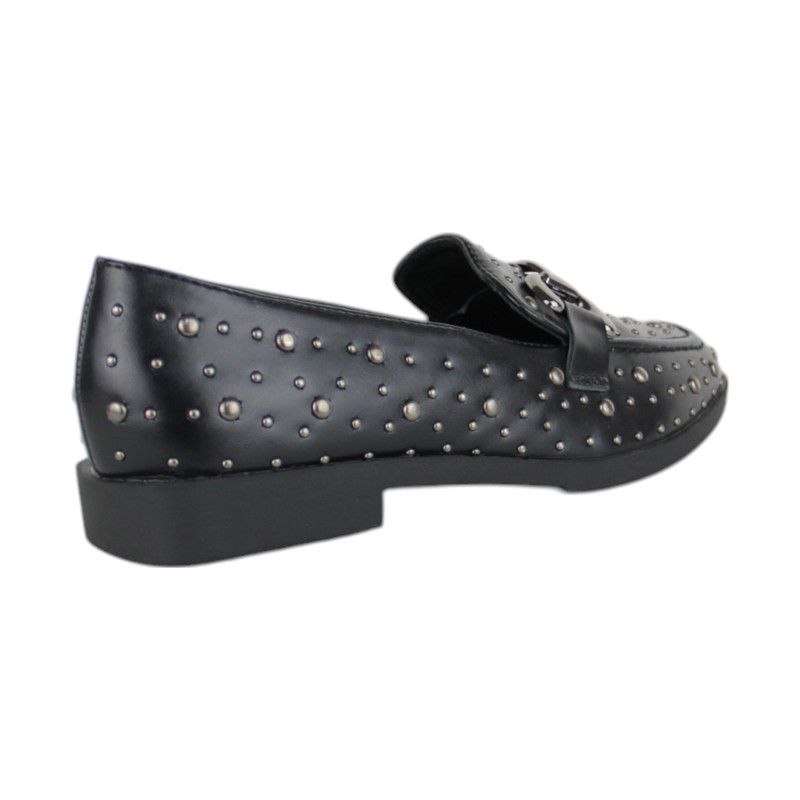 Foto 4 pulgar | Brogue Para Mujer Lob Footwear Pu Negro 56204560