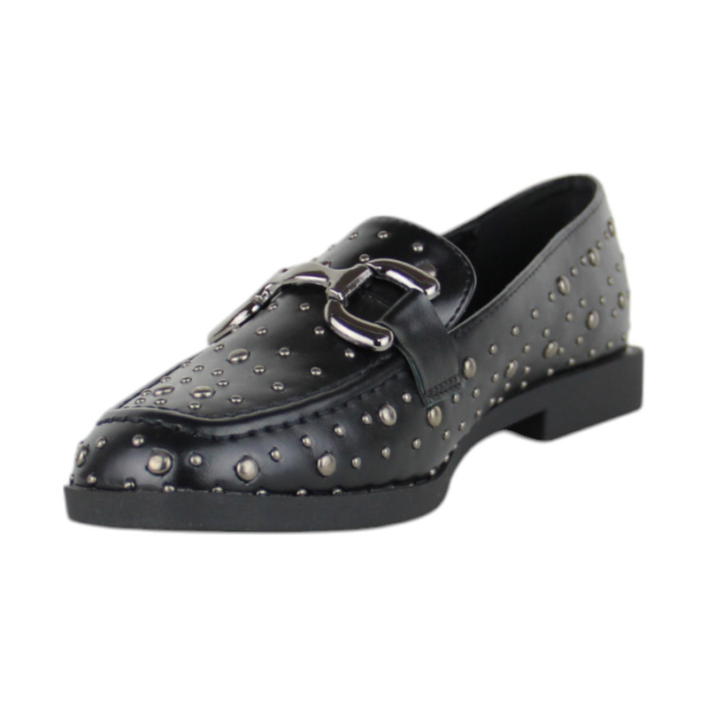 Foto 7 pulgar | Brogue Para Mujer Lob Footwear Pu Negro 56204560