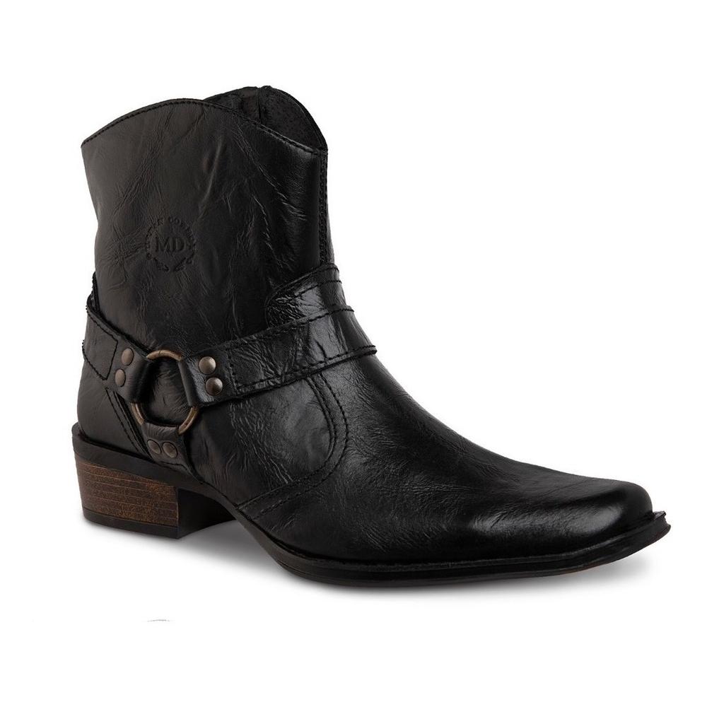 Botin Vaquero Hombre Urban Cowboy Negro 40705 Negro