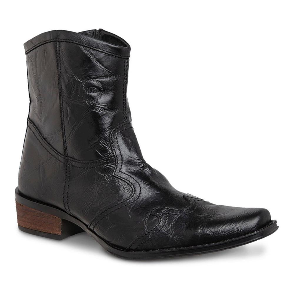 Botin Vaquero Hombre Urban Cowboy Negro 40700 Negro